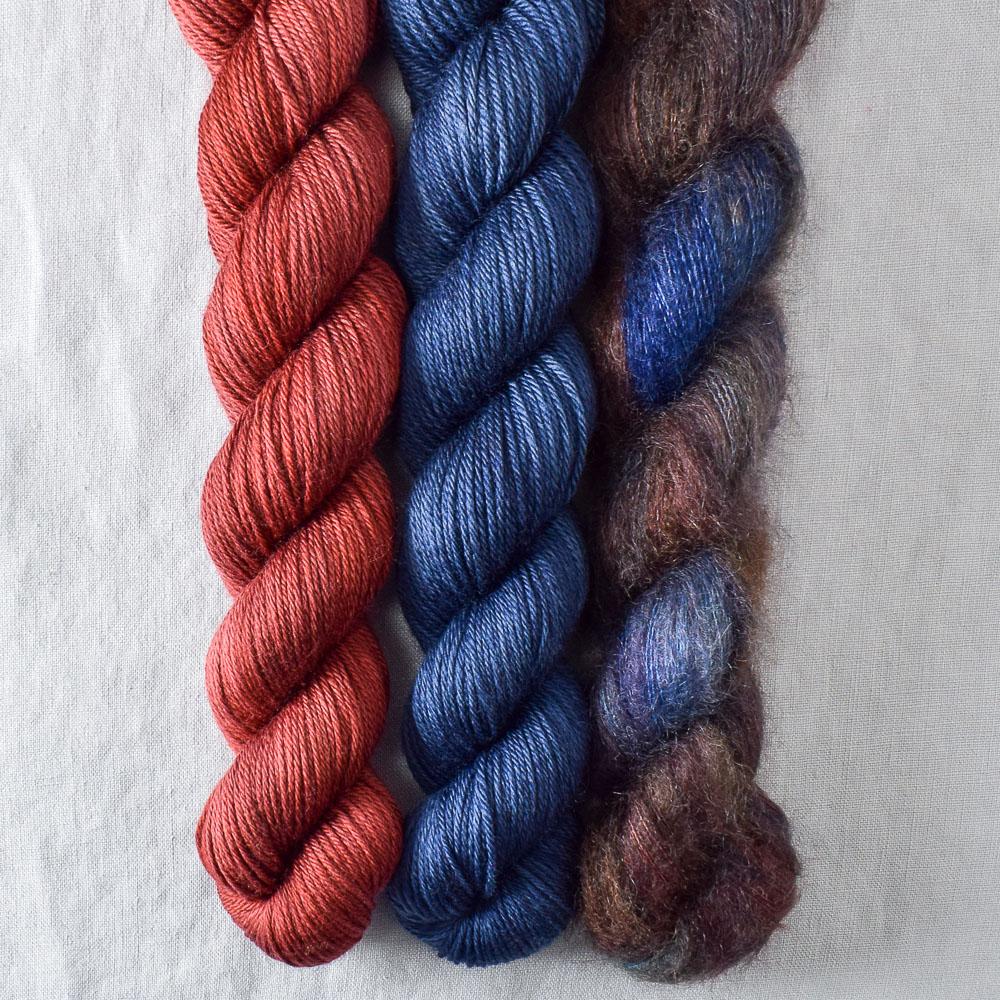 Berlin, Corset, Denim - Miss Babs Pillowy Cowl Set
