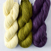 Berries, Leaves, and Vines Set: Sagrada, Moss, Rutile Quartz - Miss Babs Toe Trio