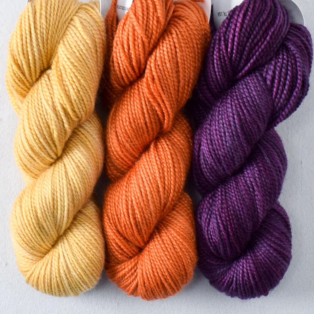 Berries, Leaves, and Vines Set: Spiked Punch, Lantana, Billy Button - Miss Babs Toe Trio