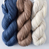 Berries, Leaves, and Vines Set: White Peppercorn, Dark Parchment, Stowaway - Miss Babs Toe Trio