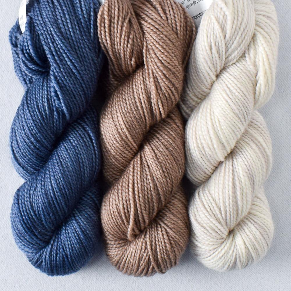 Berries, Leaves, and Vines Set: White Peppercorn, Dark Parchment, Stowaway - Miss Babs Toe Trio