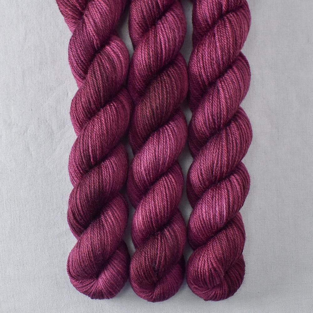 Berry Brown - Miss Babs Yowza Mini superwash Merino wool yarn