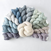 Beyond the Veil with White Peppercorn - Miss Babs Crown Wools Set