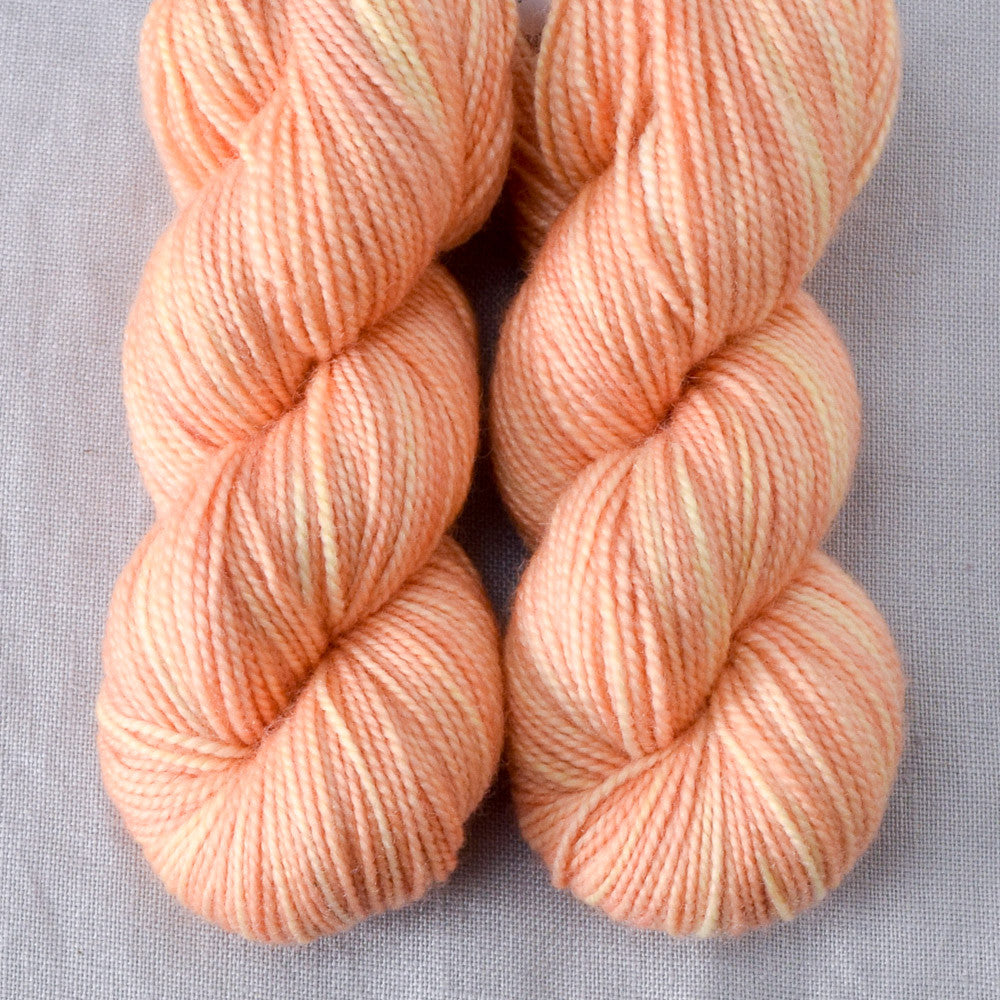 Big Beach Towel - Miss Babs Yummy 2-Ply Toes superwash Merino wool yarn