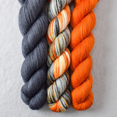 Biker Chick, Coal, French Marigold - Miss Babs Yowza Mini Trio