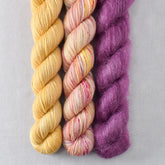 Billy Button, Fig, Spring Flowers - Miss Babs Pillowy Cowl Set