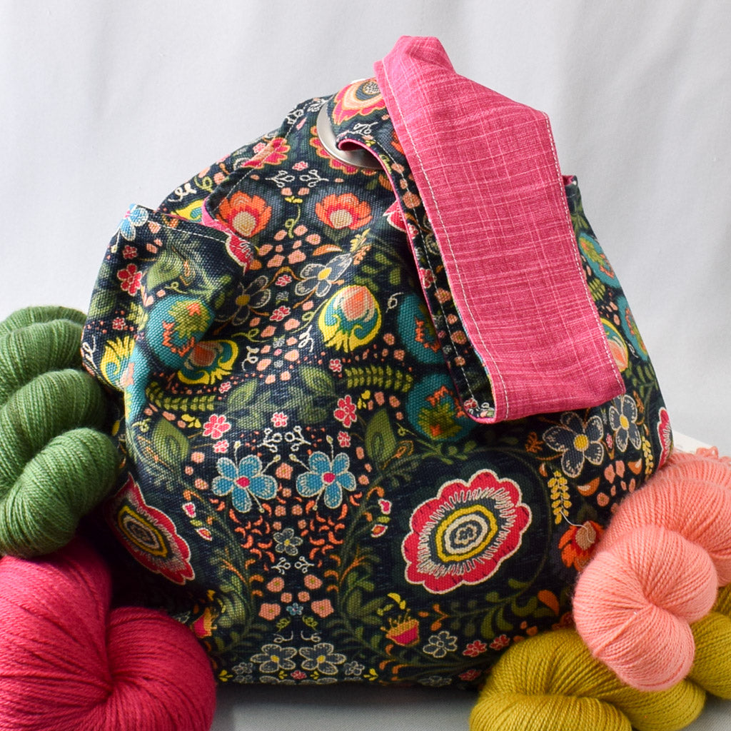 Binkwaffle Dumpling Bags - Garden Party - Large - Miss Babs Notions