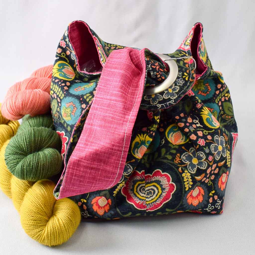 Binkwaffle Dumpling Bags - Garden Party - Medium - Miss Babs Notions