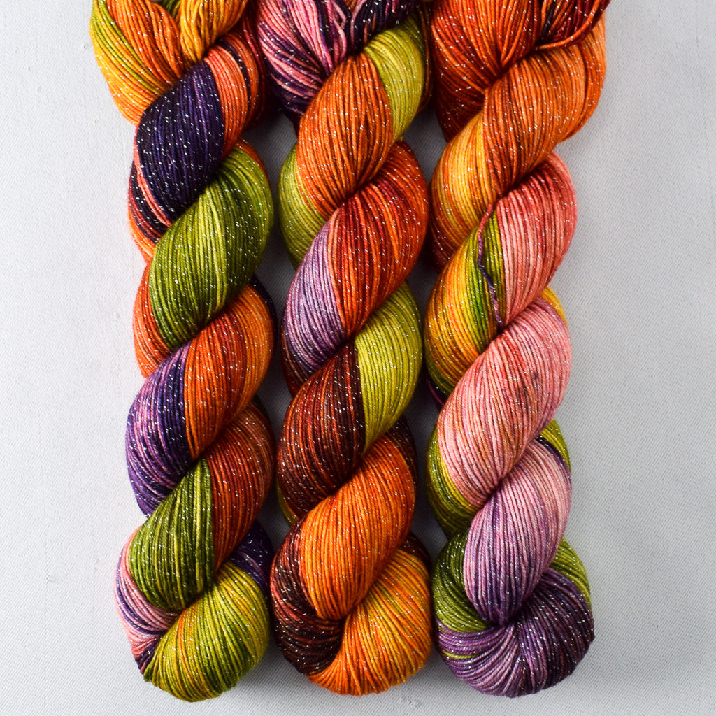 Birthday Gift - Miss Babs Estrellita fingering weight superwash merino and Lurex yarn