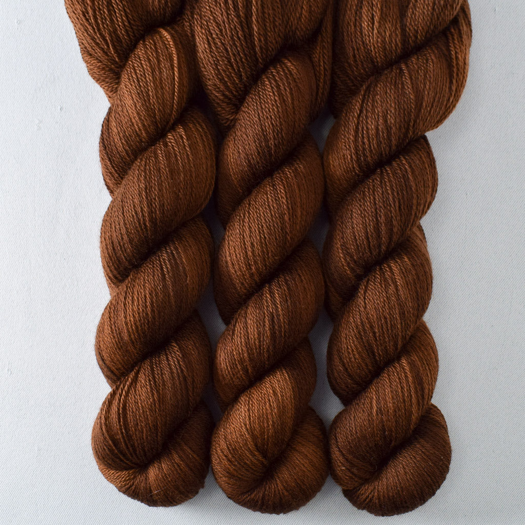 Bittersweet Chocolate - Miss Babs Caroline merino-cashmere-nylon yarn