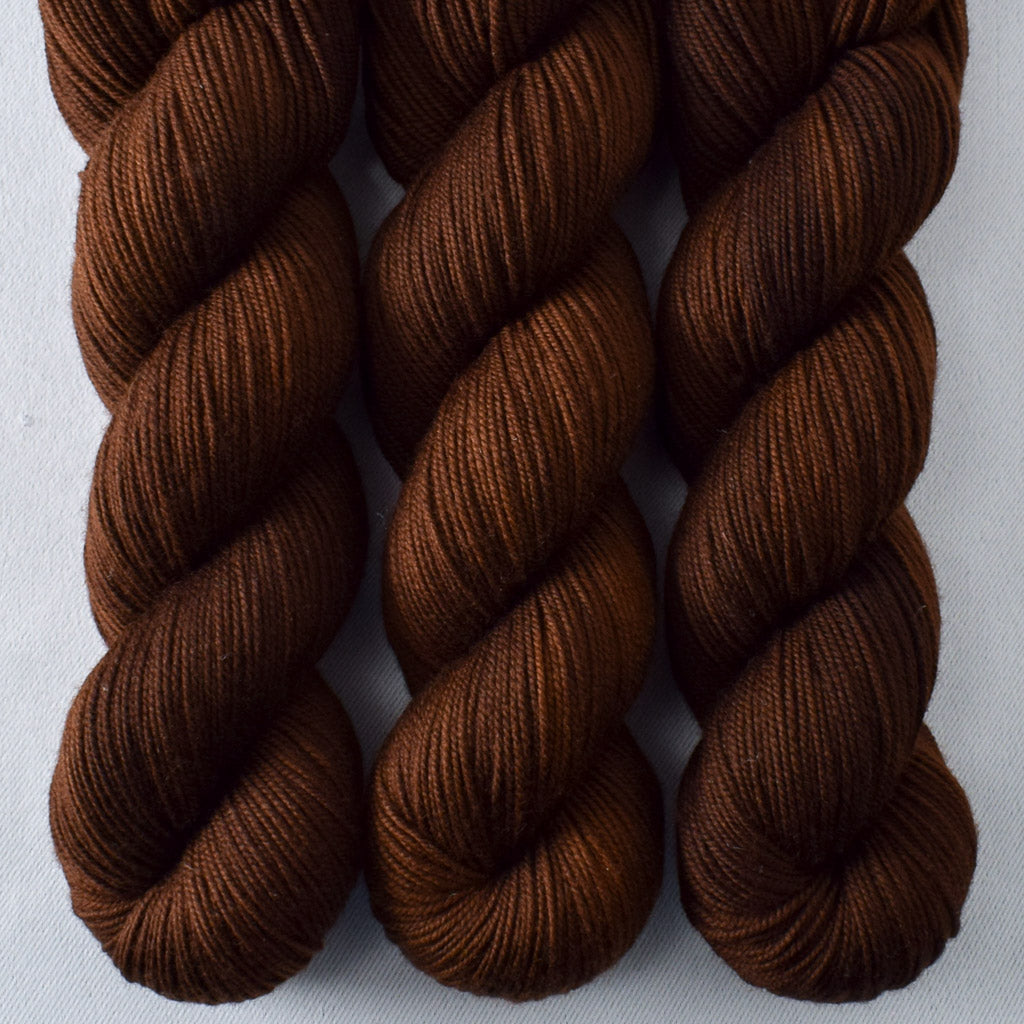 Bittersweet Chocolate - Miss Babs Laurel Falls yarn