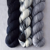 Blackbird, Graphic, Shale - Miss Babs Yummy 2-Ply Trio