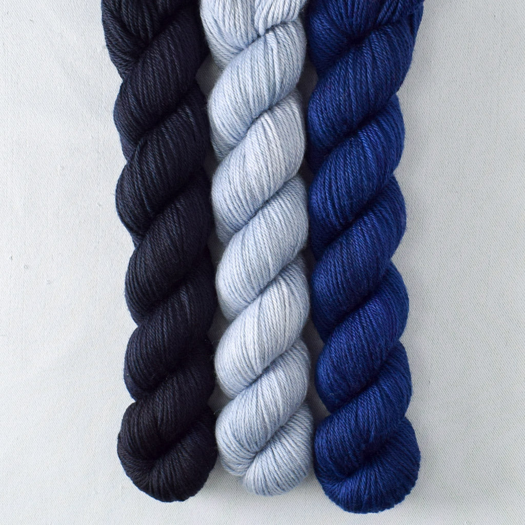 Blackbird, Hydrangea, McHalesa - Miss Babs Yowza Mini Trio