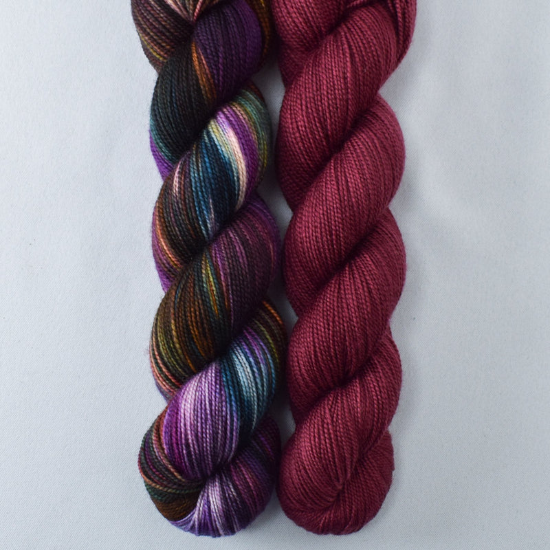 Black Cherry, Bewitching - Miss Babs 2-Ply Duo
