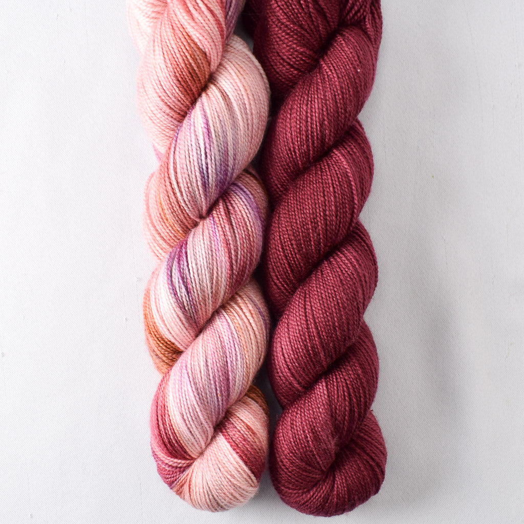 Black Cherry, Rise and Shine - Miss Babs 2-Ply Duo