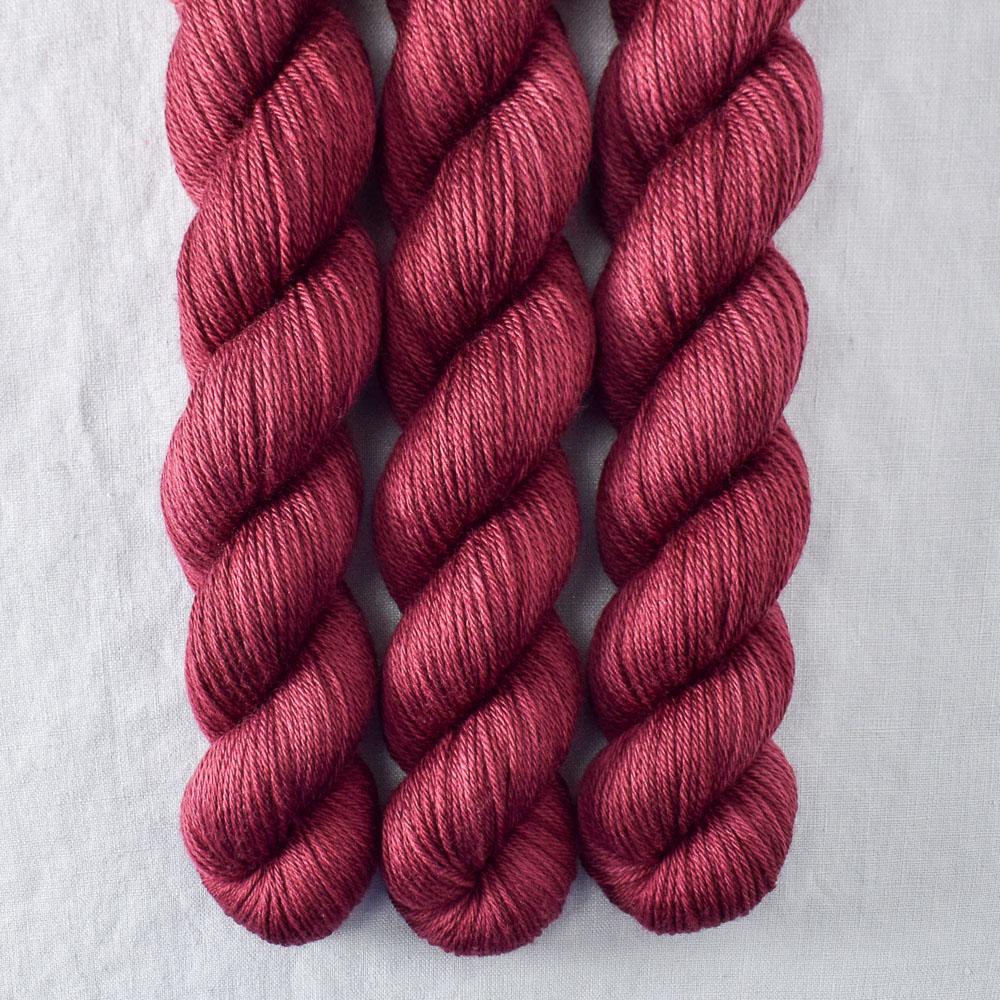 Black Cherry - Miss Babs Yowza Mini superwash Merino wool yarn