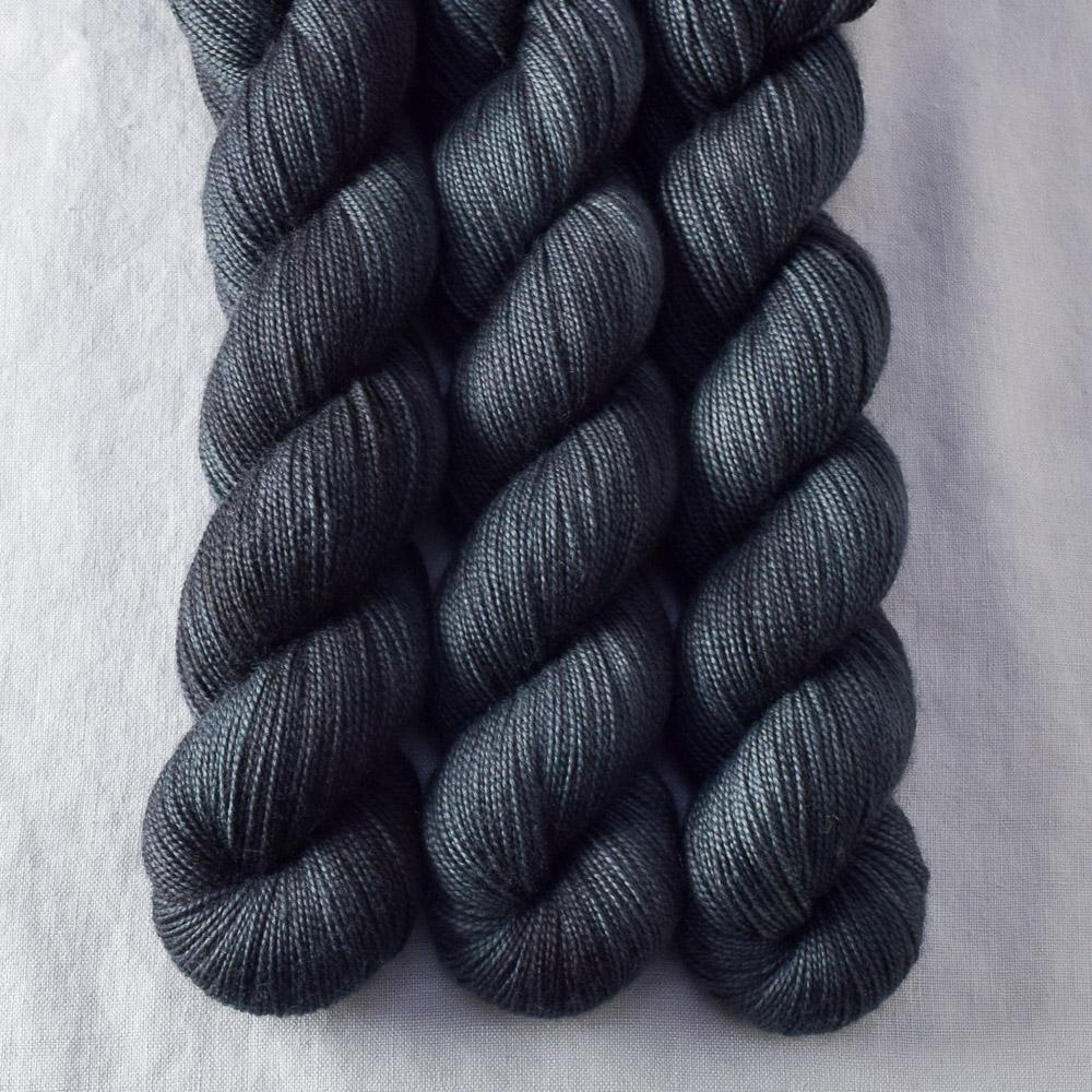 Black Magic - Miss Babs Yummy 2-Ply superwash Merino wool yarn