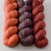 Black Salt, Cedar, Corset - Miss Babs Yummy 2-Ply Trio