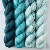 Blackwatch, Blue Parakeet, Fiberworld 2020, Zone Out - Miss Babs Yummy 2-Ply Quartet