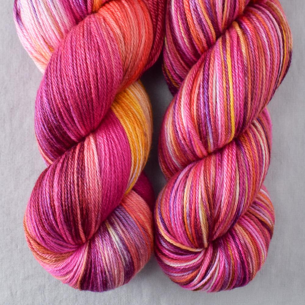 Bloomin Pansies - Miss Babs Big Silk yarn
