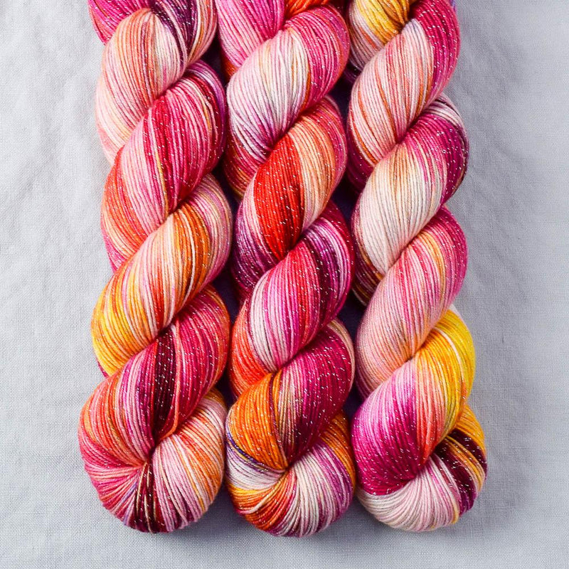Bloomin Pansies - Miss Babs Estrellita yarn