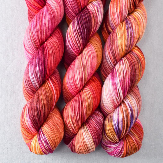 Bloomin Pansies - Miss Babs Putnam yarn
