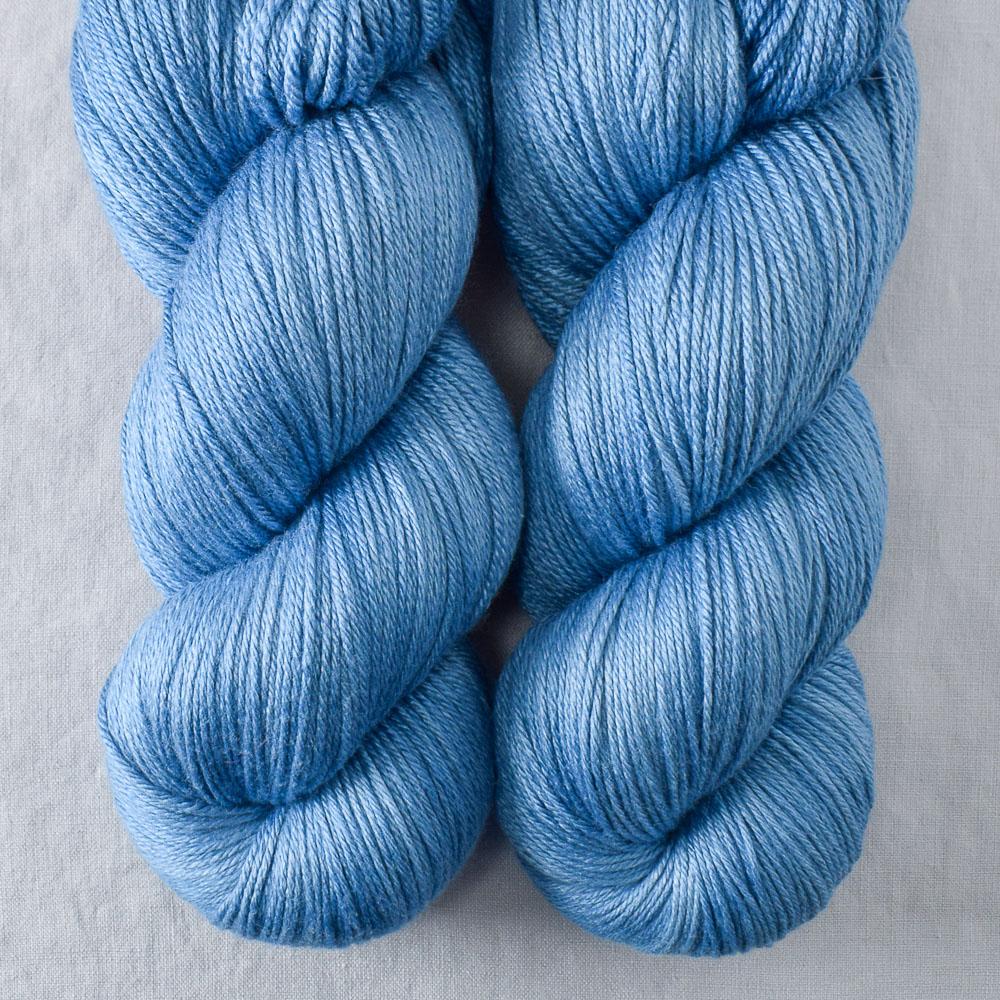 Blueberries - Miss Babs Big Silk wool and silk blend yarn