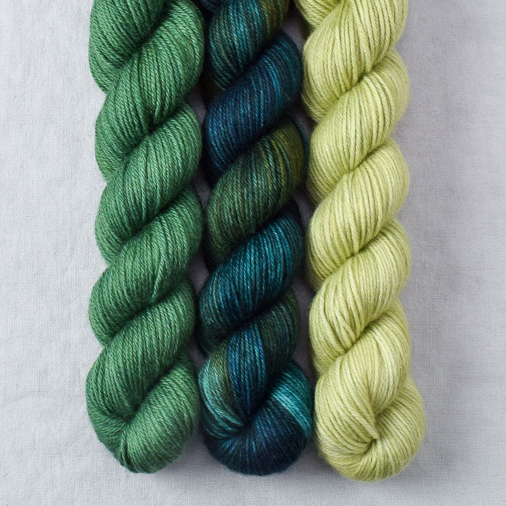 Blue Dasher, Fraser, Frog Belly - Miss Babs Yowza Mini Trio