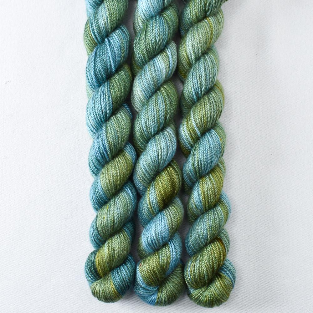 Blue Dasher - Miss Babs Sojourn cashmere and silk yarn