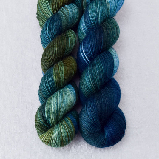 Blue Dasher Partial Skeins - Miss Babs Katahdin yarn