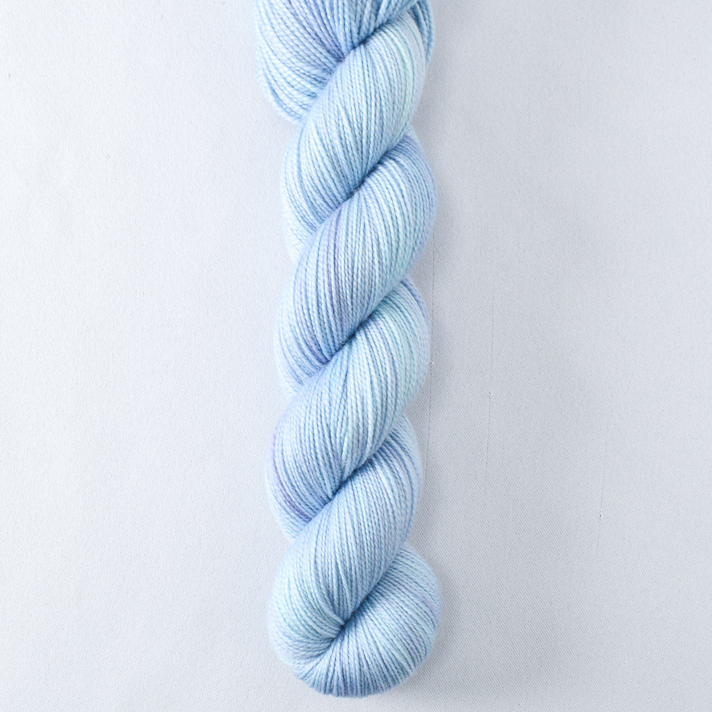 Blue Flax - Miss Babs Yummy 2-Ply superwash Merino wool yarn