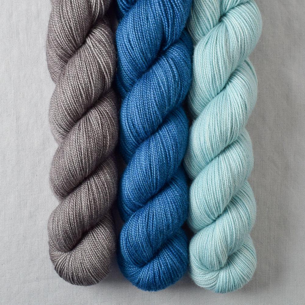 Blue Moon, Forever, Snowballs Chance - Miss Babs Yummy 2-Ply Trio