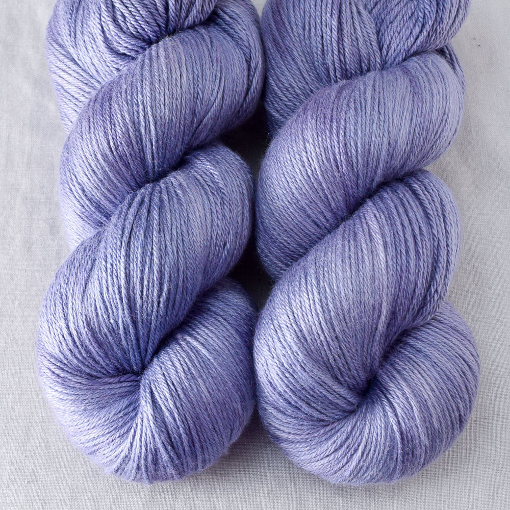 Blue Mussel - Miss Babs Big Silk wool and silk blend yarn