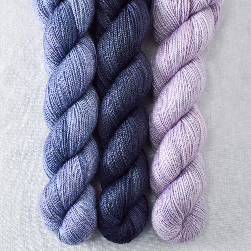 Blue Mussel, Cascara, Valiant Grapes - Miss Babs Yummy 2-Ply Trio