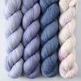 Blue Mussel, Hydrangea, Posey, Stowaway - Miss Babs Avon Quartet