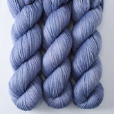 Blue Mussel - Miss Babs Killington wool and silk blend yarn
