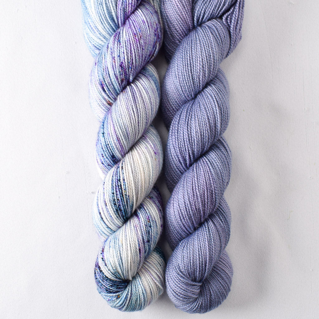 Blue Mussel, Mariposa - Miss Babs 2-Ply Duo