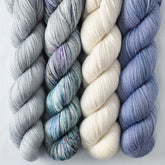 Blue Mussel, Mind Games, Slate, White Peppercorn - Miss Babs Caroline Quartet