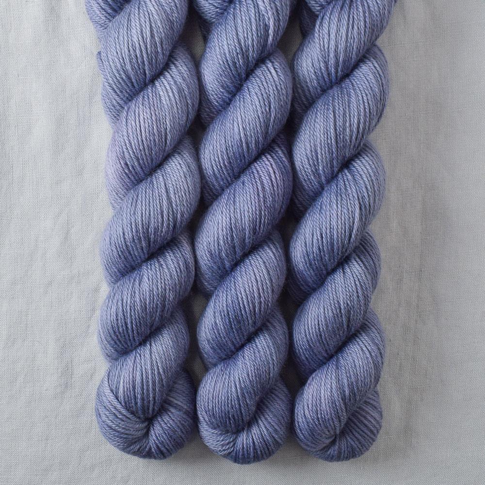Blue Mussel - Miss Babs Yowza Mini superwash Merino wool yarn