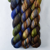 Blue Peacock - Miss Babs Katahdin 437 superwash BFL wool yarn