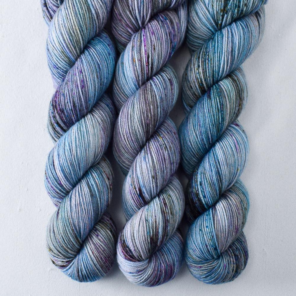 Blue Savannah - Miss Babs Putnam Merino wool and nylon sock yarn