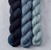 Blue Slate, Nebula, Oregon Mist - Miss Babs Yummy 2-Ply Trio