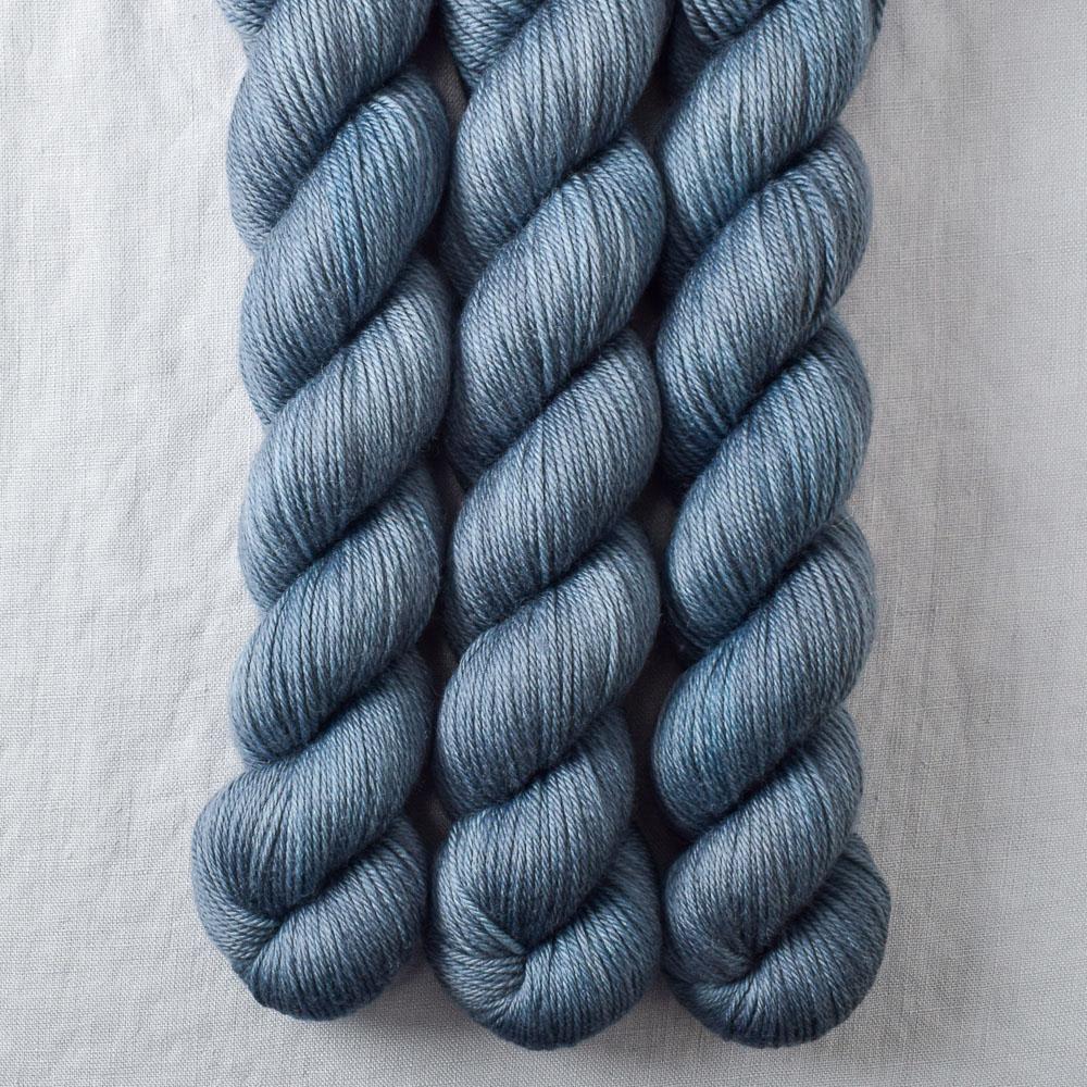 Blue Slate - Miss Babs Yowza Mini superwash Merino wool yarn