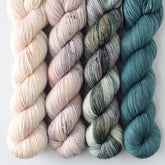 Blusher, Earl Grey, Mind Games, Beryl - Miss Babs Yummy 2-Ply Quartet