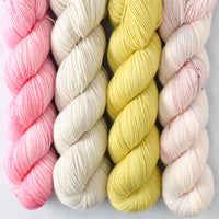 Blusher, Olive Jade, Plover, Princess Party - Miss Babs Yummy 2-Ply Quartet