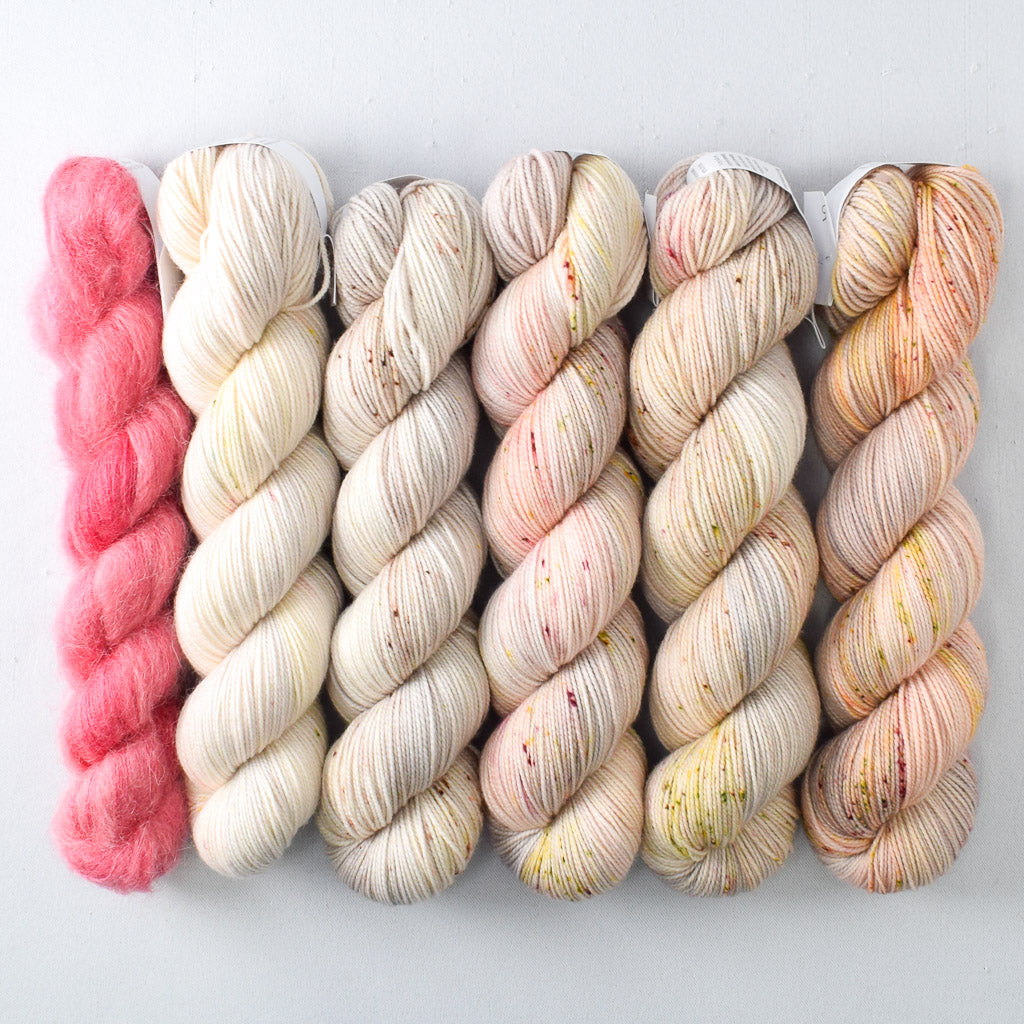 Blush with Lotus - Miss Babs Lace and Fade Boxy Set
