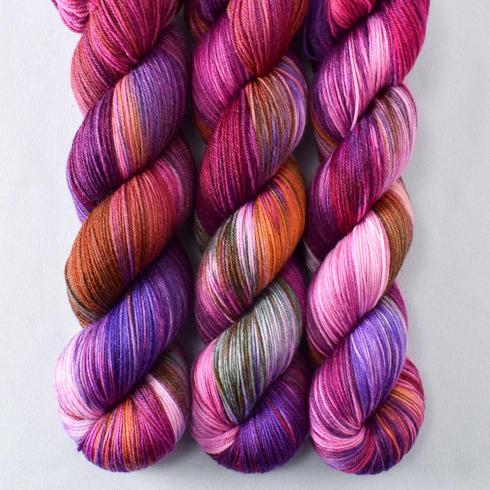 Bodacious - Miss Babs Tarte wool blend sock yarn