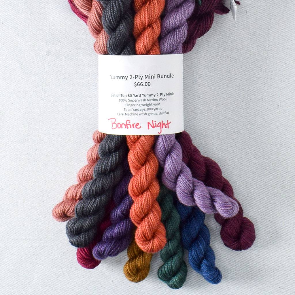 Bonfire Night - Miss Babs Yummy 2-Ply Mini Bundle