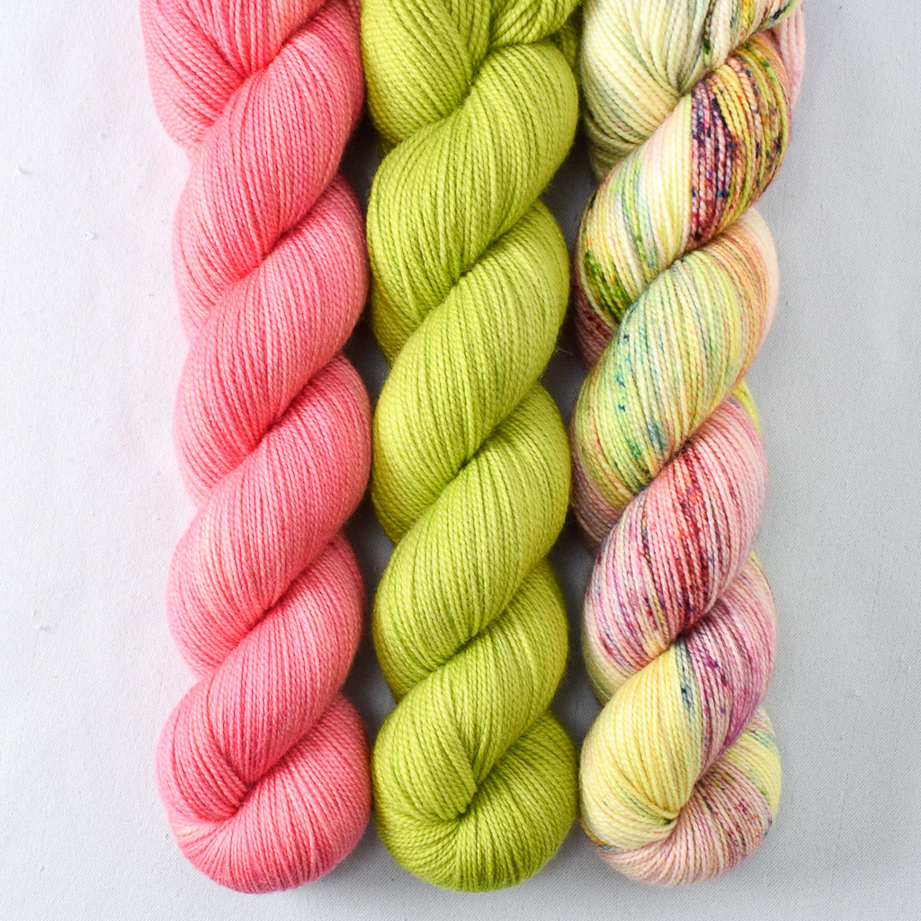 Bottle Ring, Exuberance, Ghoulish - Miss Babs Yummy 2-Ply Trio
