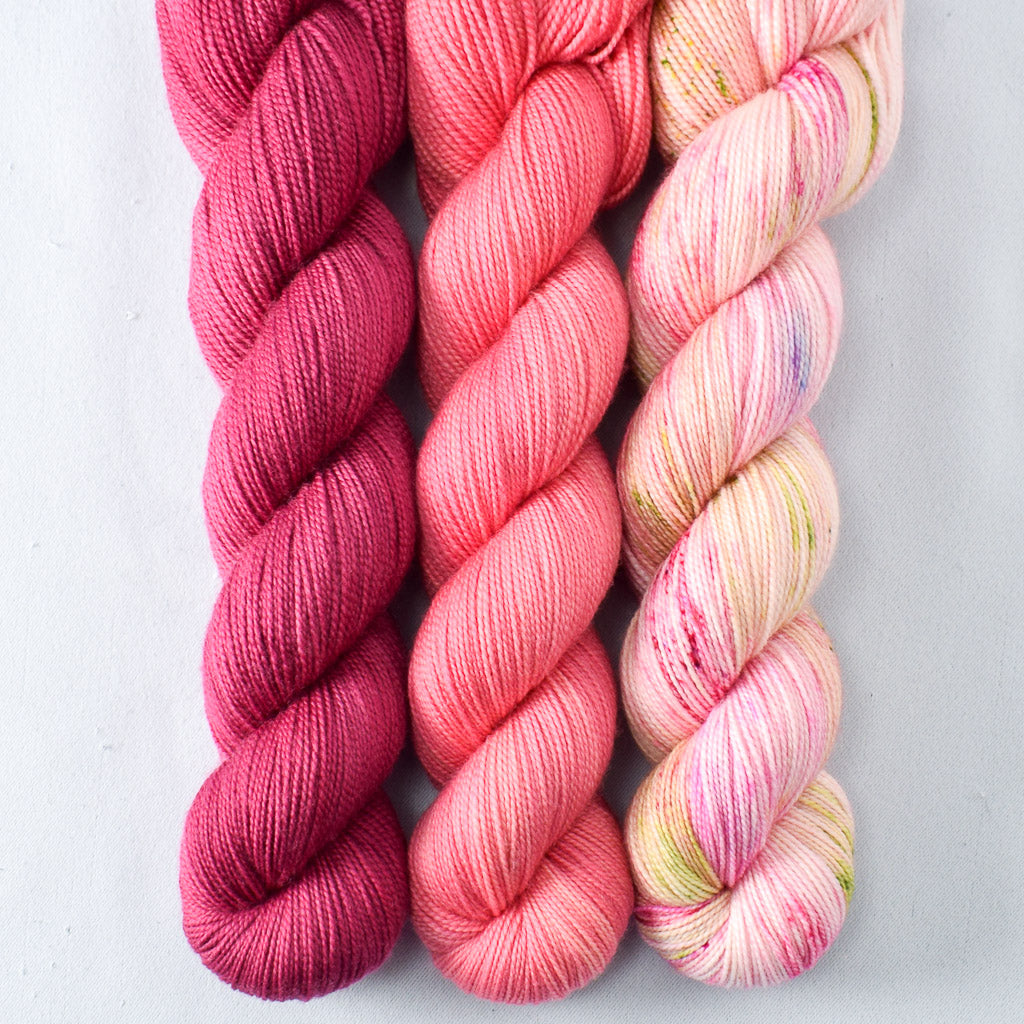 Bottle Ring, Mellow Apricot, Zinfandel - Miss Babs Yummy 2-Ply Trio
